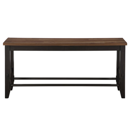 Bermuda - Counter Bench - Black - Hornell Furniture Outlet