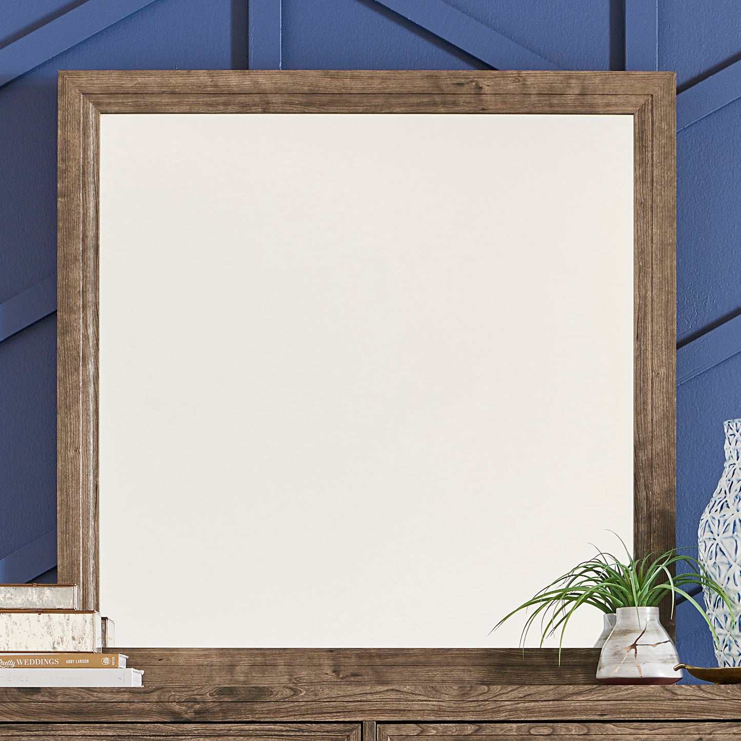 Ridgecrest - Mirror - Light Brown - Hornell Furniture Outlet
