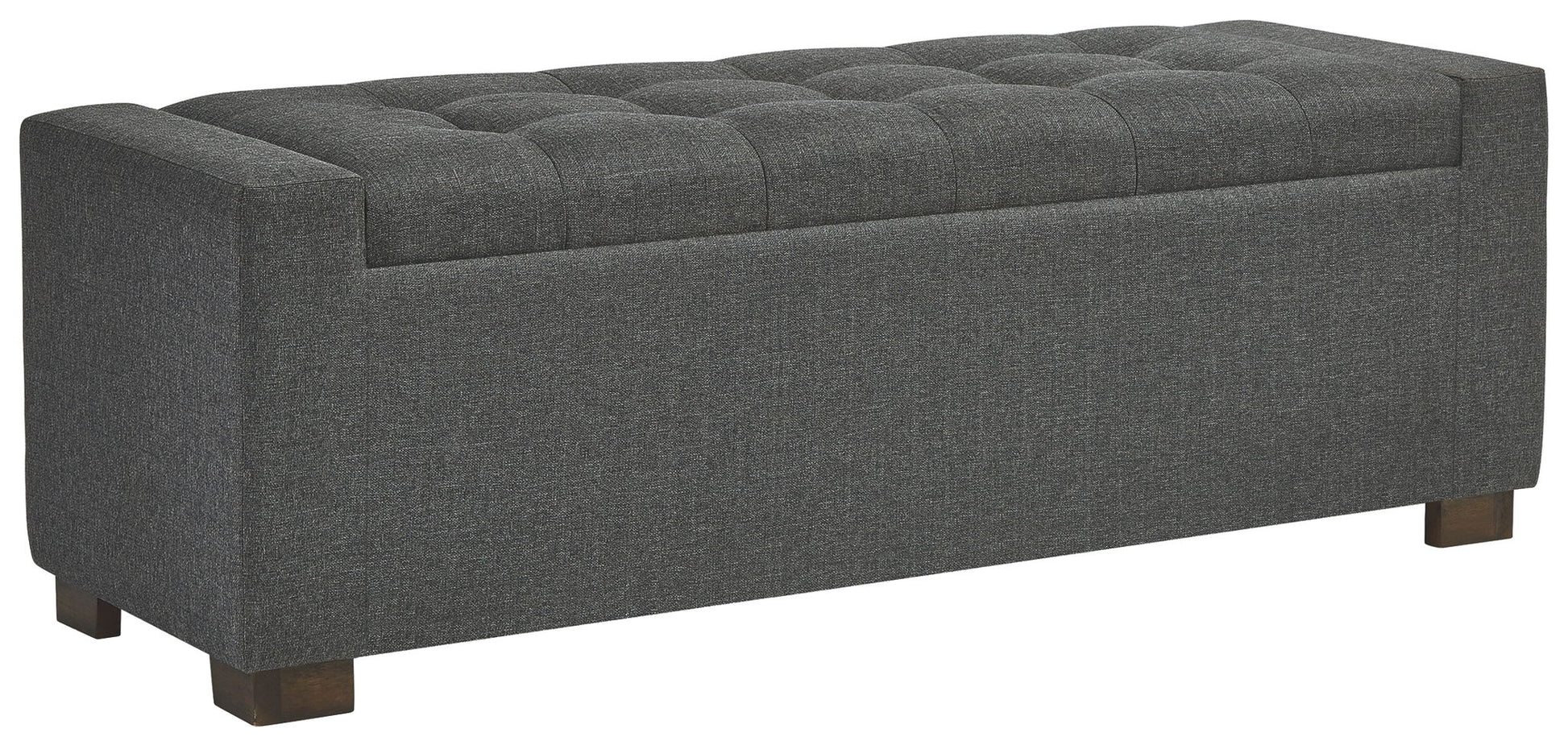 Cortwell - Gray - Storage Bench - Hornell Furniture Outlet