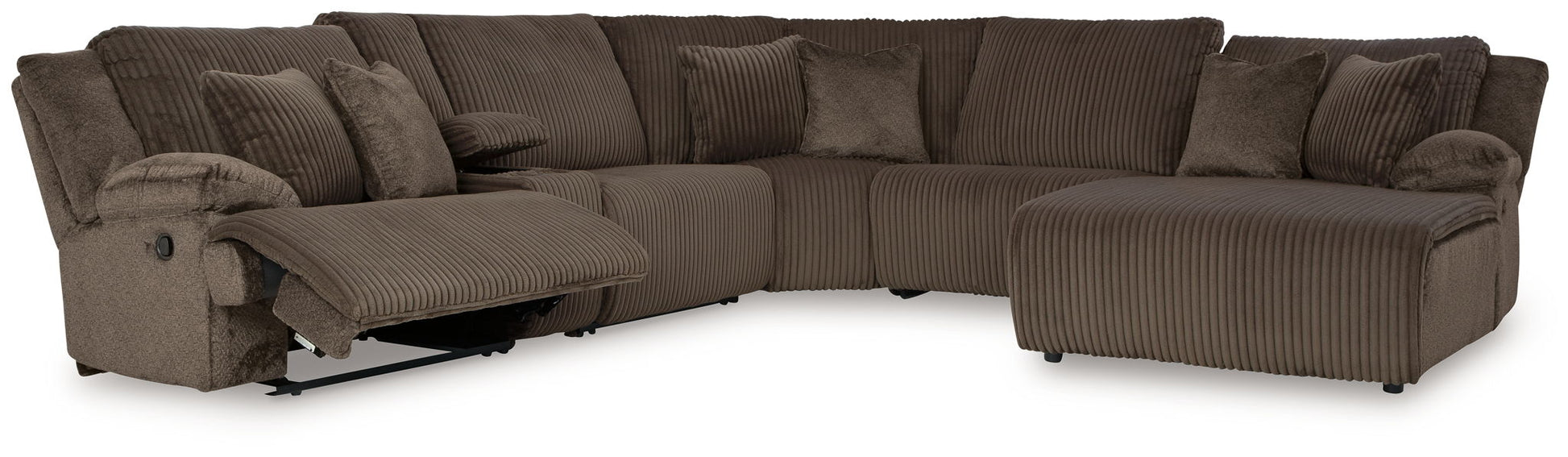 Top Tier - Reclining Sectional - Hornell Furniture Outlet