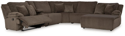 Top Tier - Reclining Sectional - Hornell Furniture Outlet