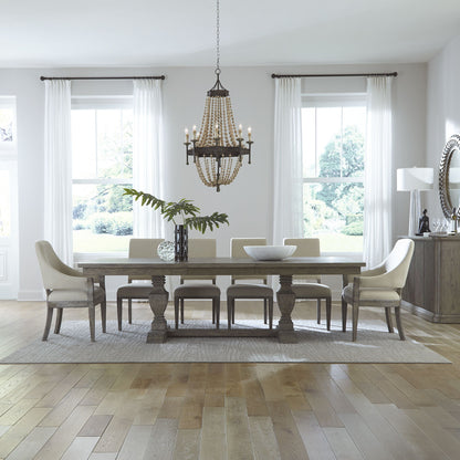 Westfield - Trestle Table Set - Hornell Furniture Outlet