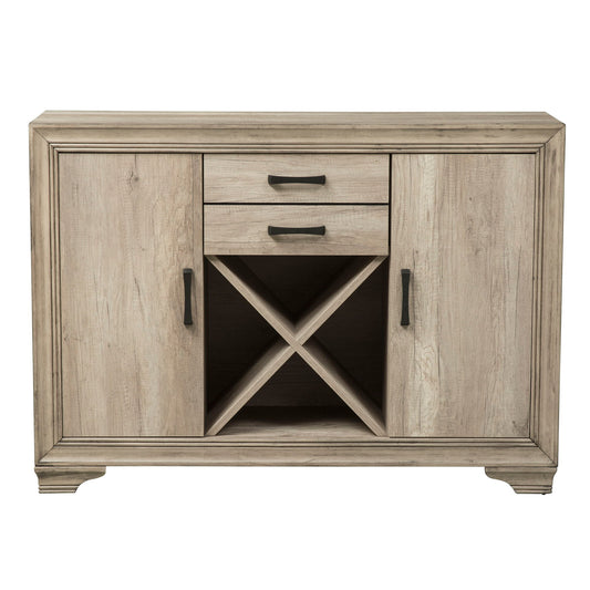 Sun Valley - Server - Light Brown - Hornell Furniture Outlet