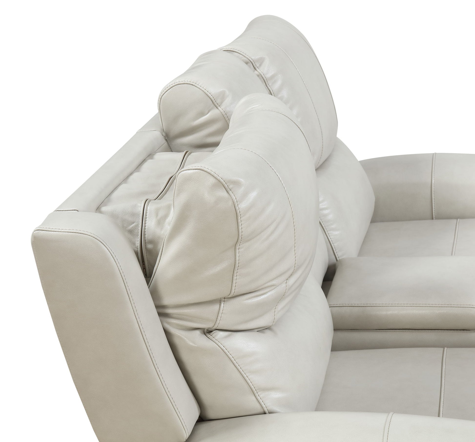 Laurel - Dual Power Console Loveseat - Hornell Furniture Outlet