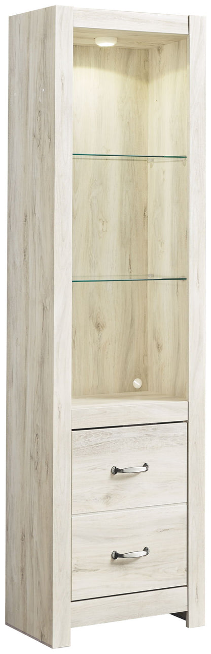 Bellaby - Whitewash - Pier - 2 Drawers - Hornell Furniture Outlet