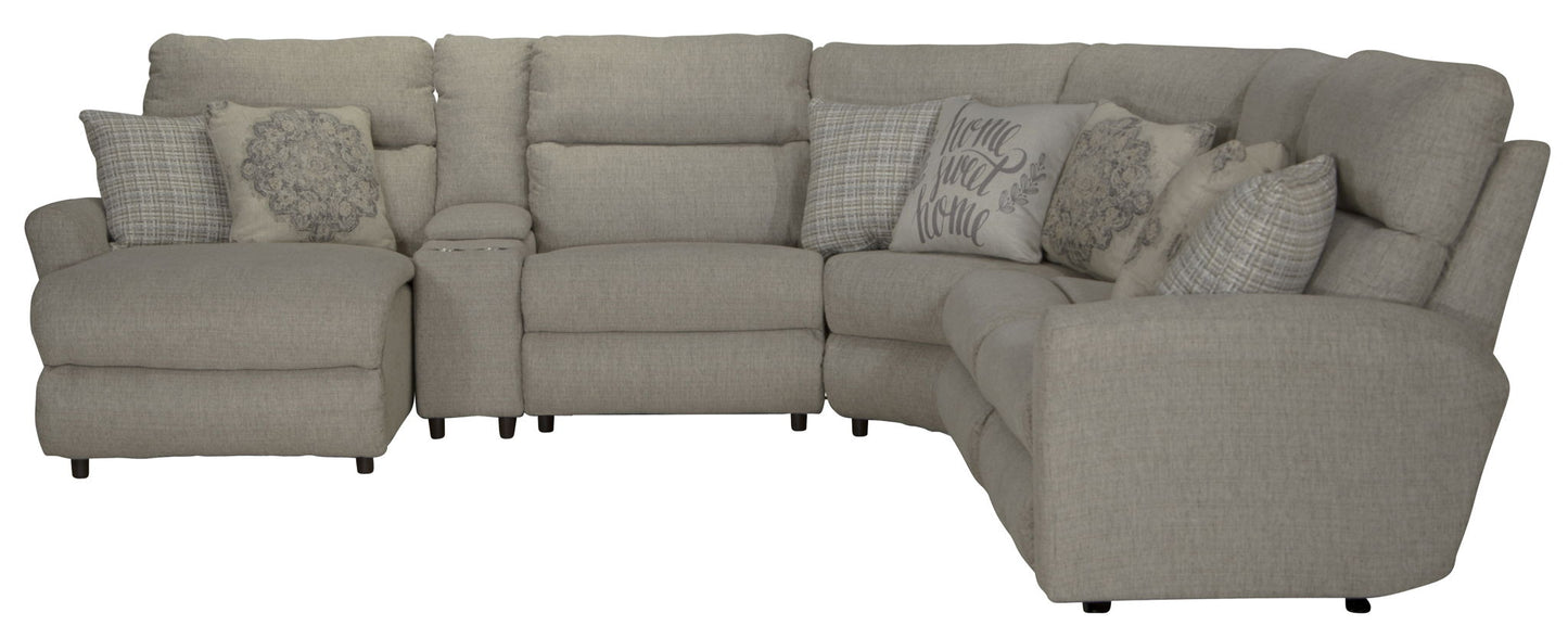 McPherson - Reclining Sectional - Hornell Furniture Outlet