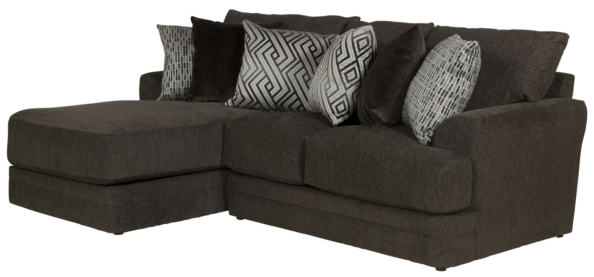 Galaxy - Sectional With Included Accent Pillows - Hornell Furniture Outlet