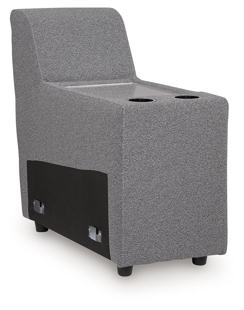 Modmax II - Reclining Sectional - Salt And Pepper - Hornell Furniture Outlet