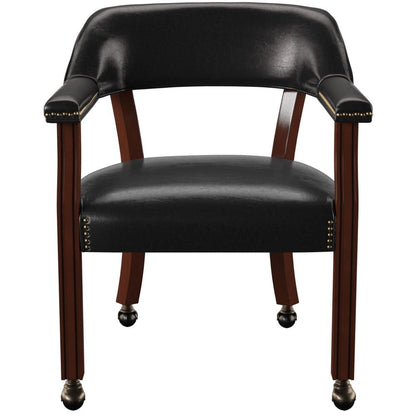 Tournament - Arm Chair With Casters - Hornell Furniture Outlet