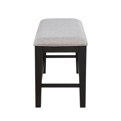 Halle - Counter Bench - Dark Brown - Hornell Furniture Outlet