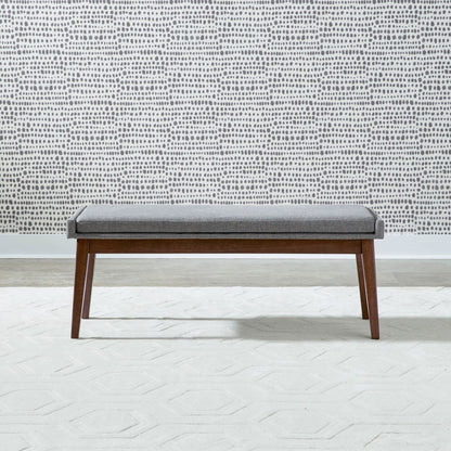 Space Savers - Dining Bench (RTA) - Brown - Hornell Furniture Outlet