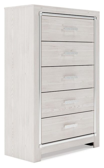 Altyra - Upholstered Storage Bedroom Set - Hornell Furniture Outlet
