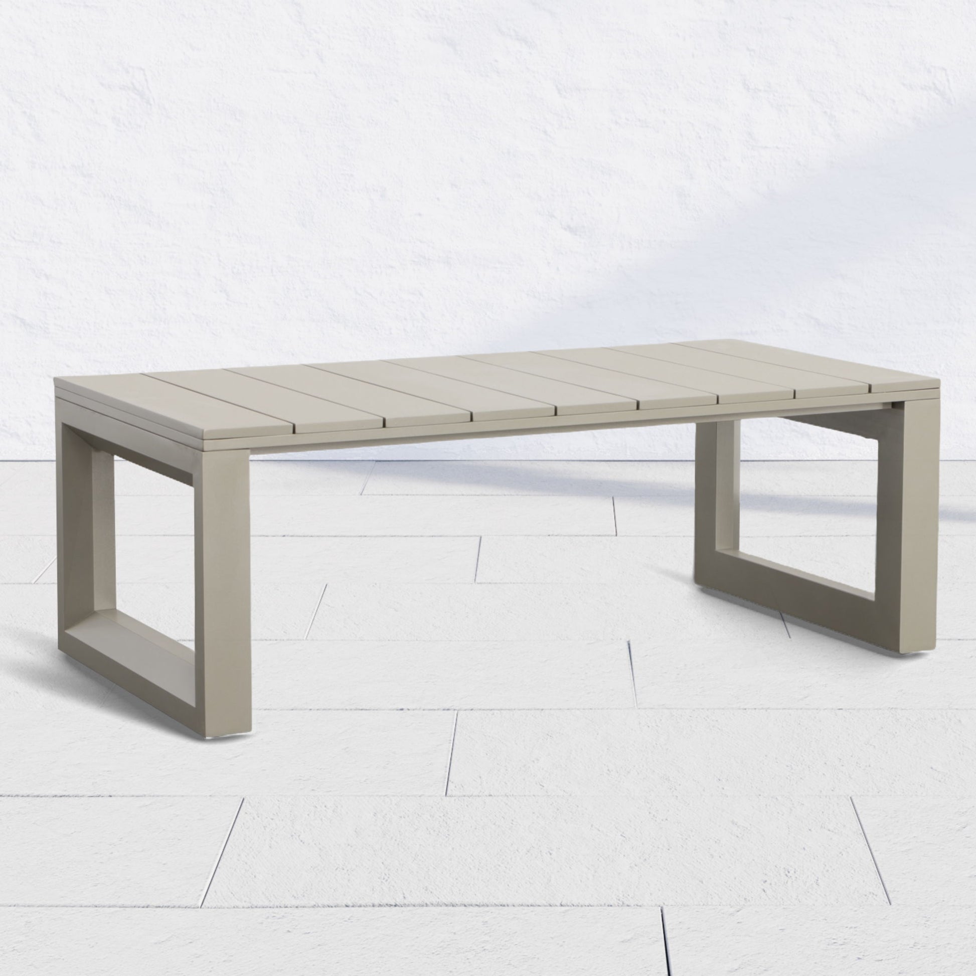 Dalilah - Patio Cocktail Table - Gray - Hornell Furniture Outlet