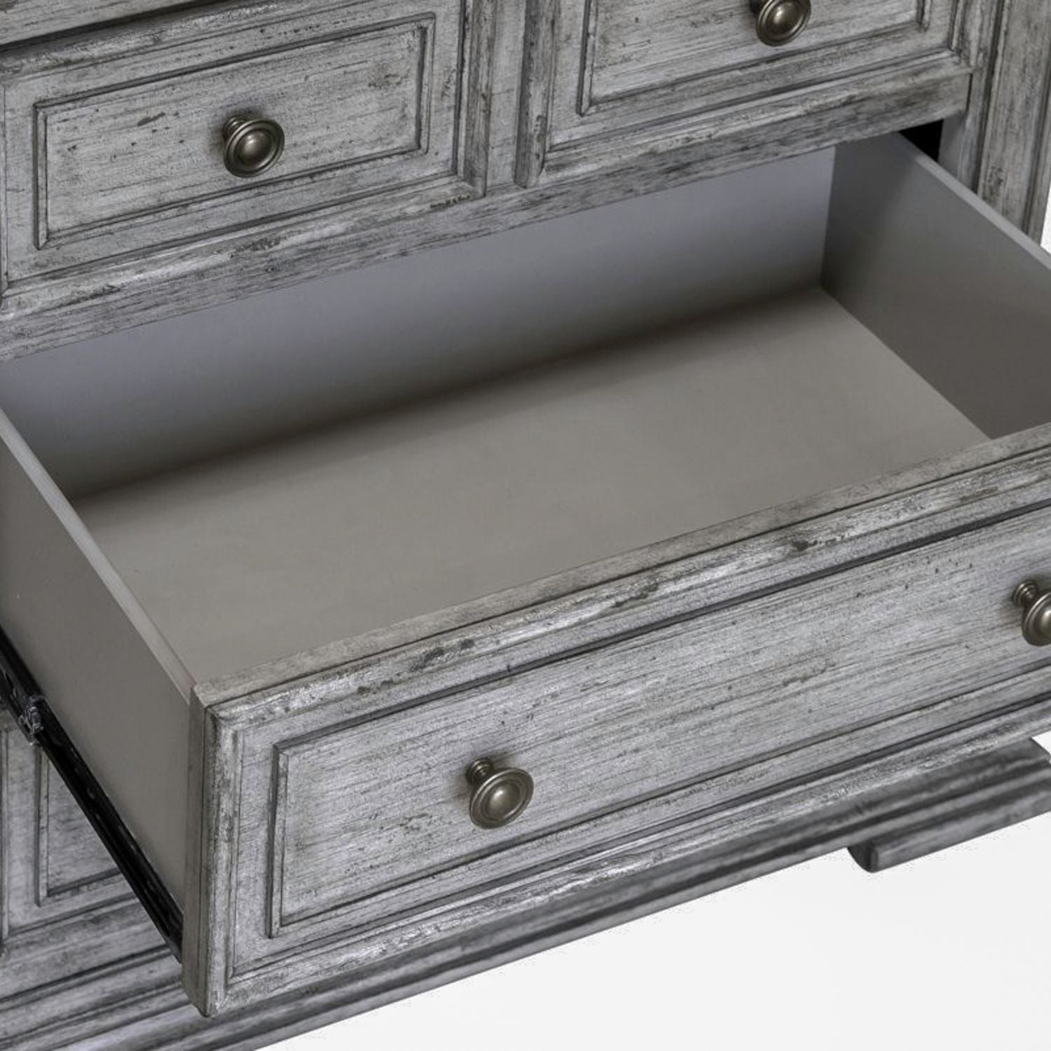 Big Valley - Bedside Chest With Charging Station - Hornell Furniture Outlet