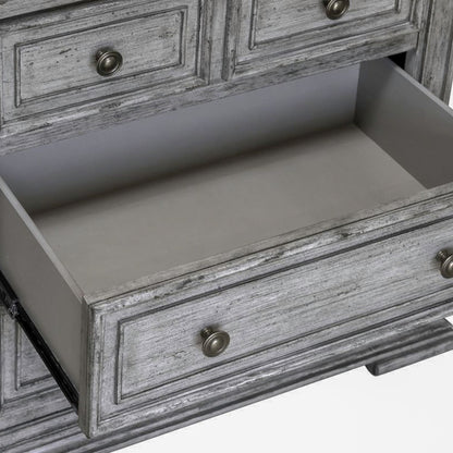 Big Valley - Bedside Chest With Charging Station - Hornell Furniture Outlet
