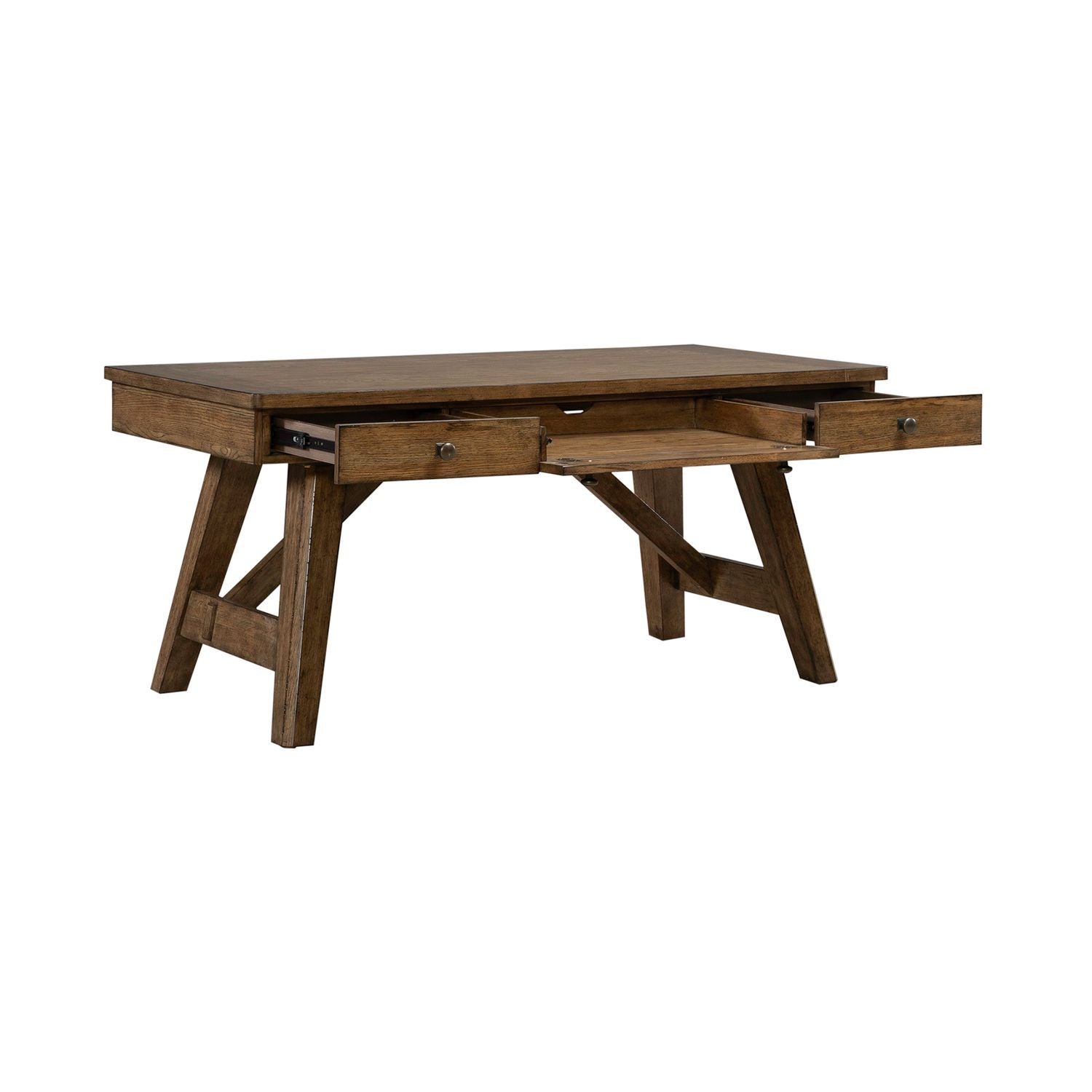 Carolina Park - Writing Desk - Brown - Hornell Furniture Outlet