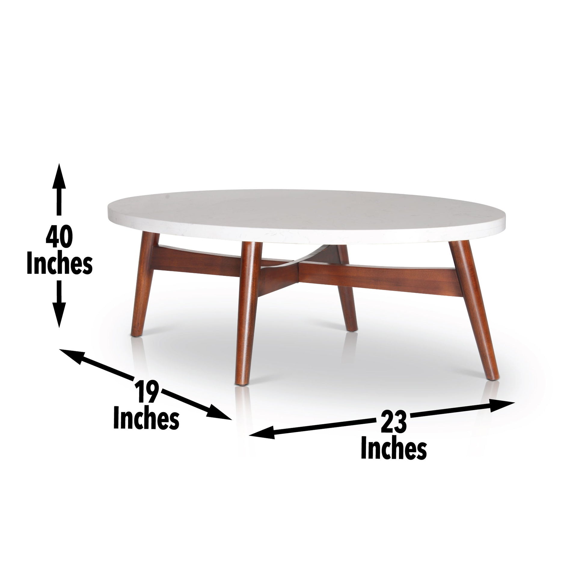 Serena - 3 Piece Table Set - White - Hornell Furniture Outlet