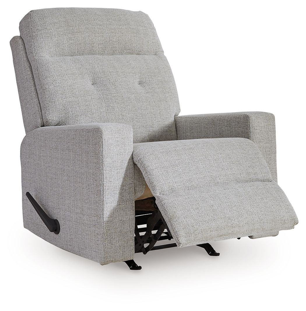 Skillins - Stone - Rocker Recliner - Hornell Furniture Outlet