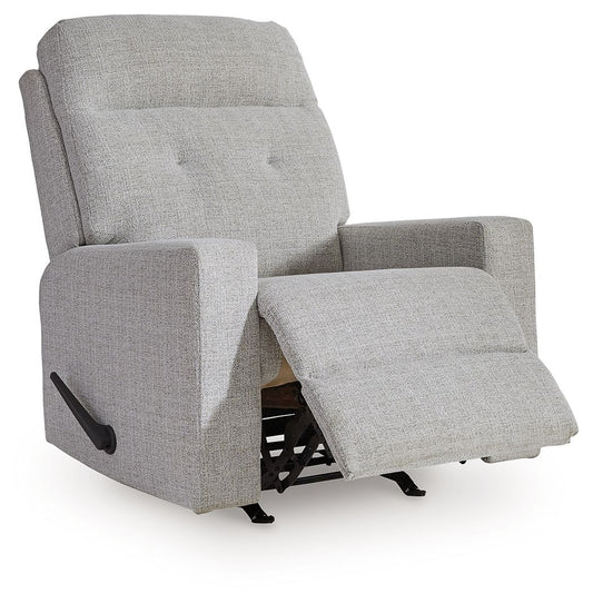 Skillins - Stone - Rocker Recliner - Hornell Furniture Outlet
