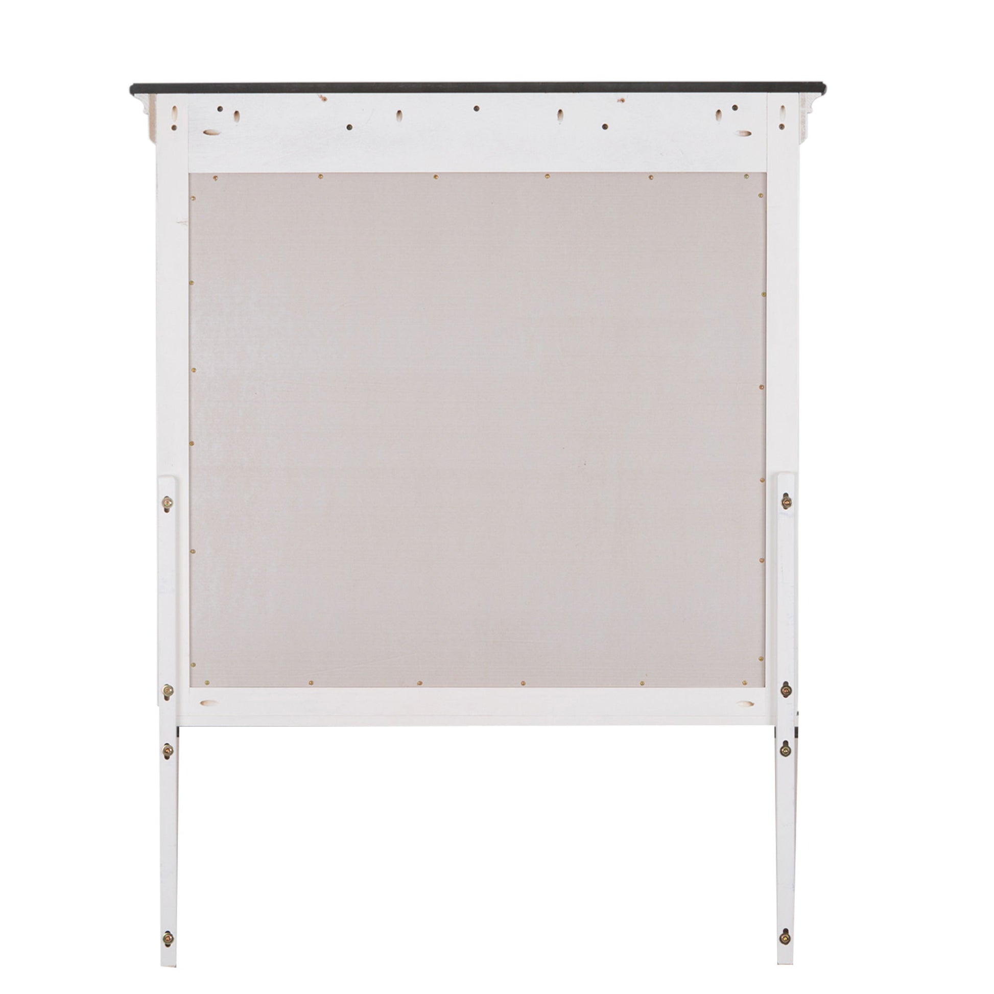 Allyson Park - Crown Mirror - White - Hornell Furniture Outlet