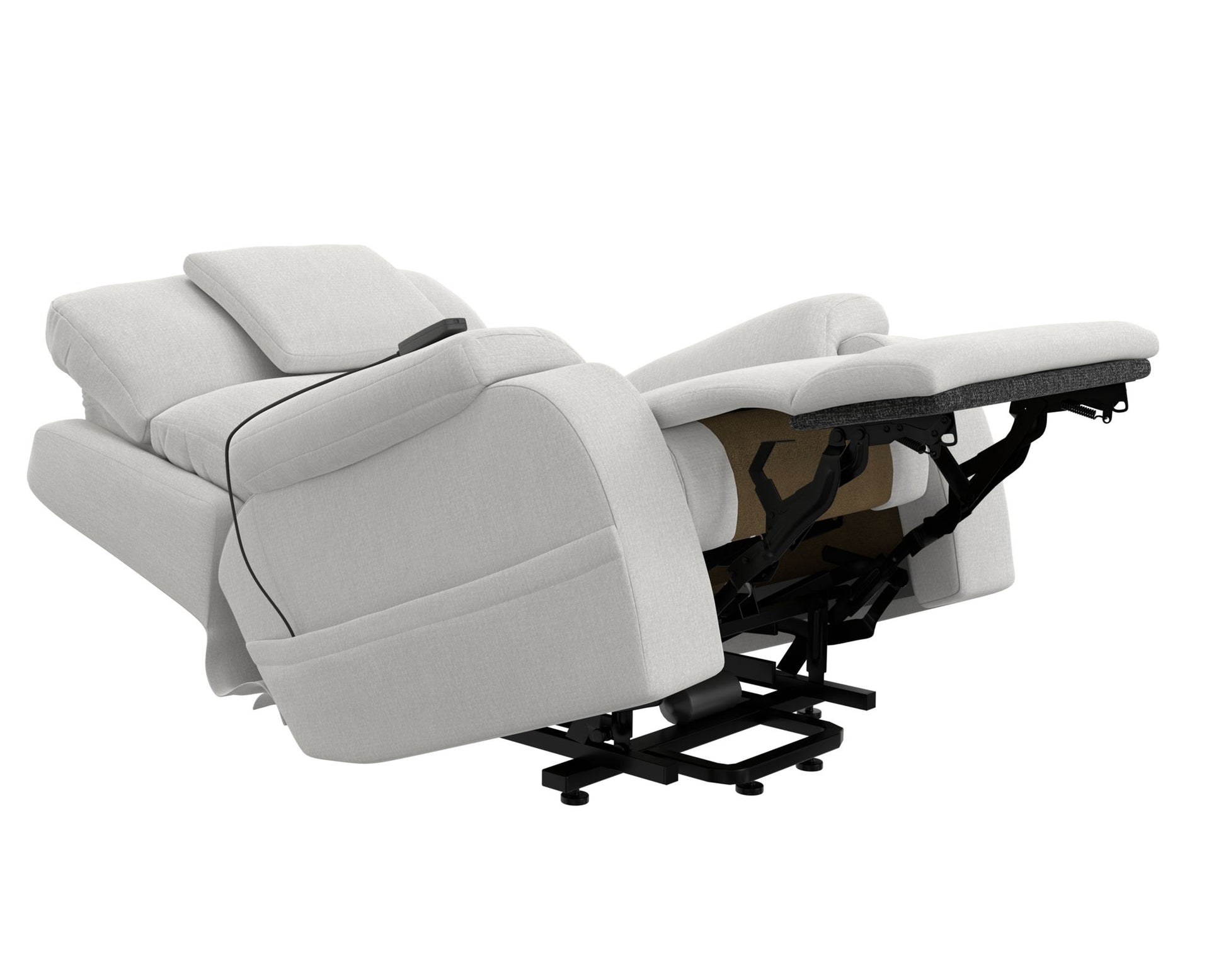 Snoozer - Power Lift Power Headrest Lay Flat Recliner With CR3 Heat / Massage / Zero Gravity - Hornell Furniture Outlet