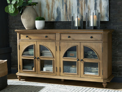 Barlomore - Brown - Accent Cabinet - Hornell Furniture Outlet