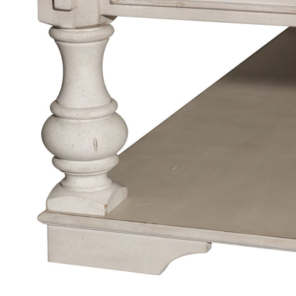 Morgan Creek - Cocktail Table - White - Hornell Furniture Outlet