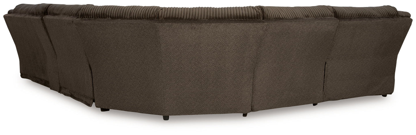 Top Tier - Reclining Sectional - Hornell Furniture Outlet