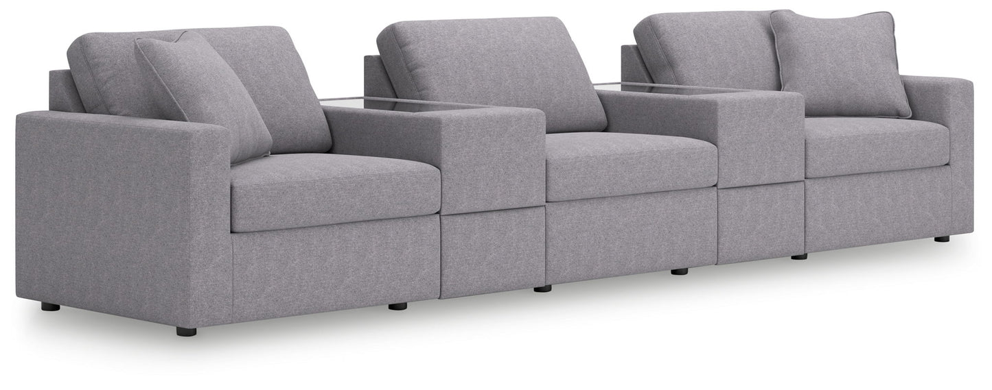 Modmax - Granite - Sectional - Hornell Furniture Outlet