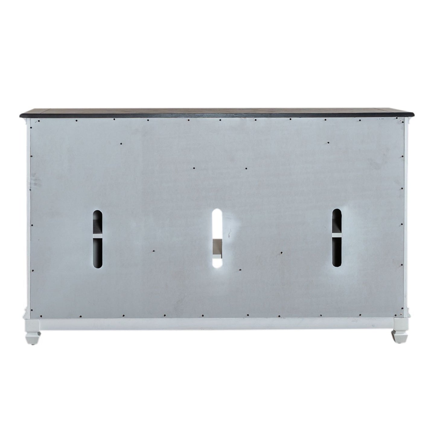 Allyson Park - 68" Highboy TV Console - White - Hornell Furniture Outlet