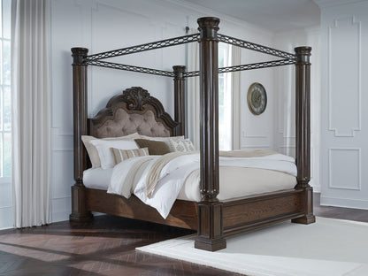 Maylee - Canopy Bed - Hornell Furniture Outlet