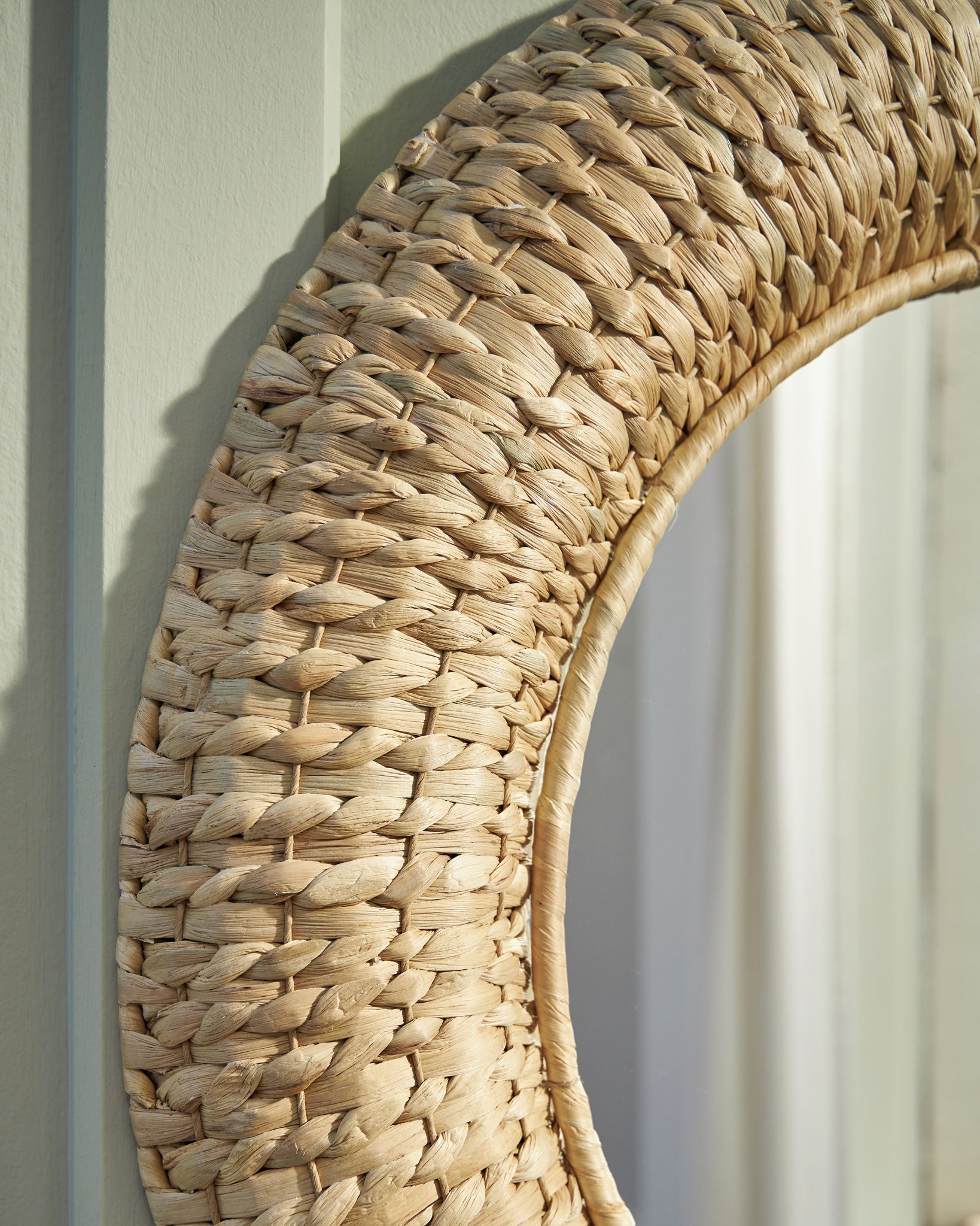 Briggsburg - Natural - Accent Mirror - Hornell Furniture Outlet