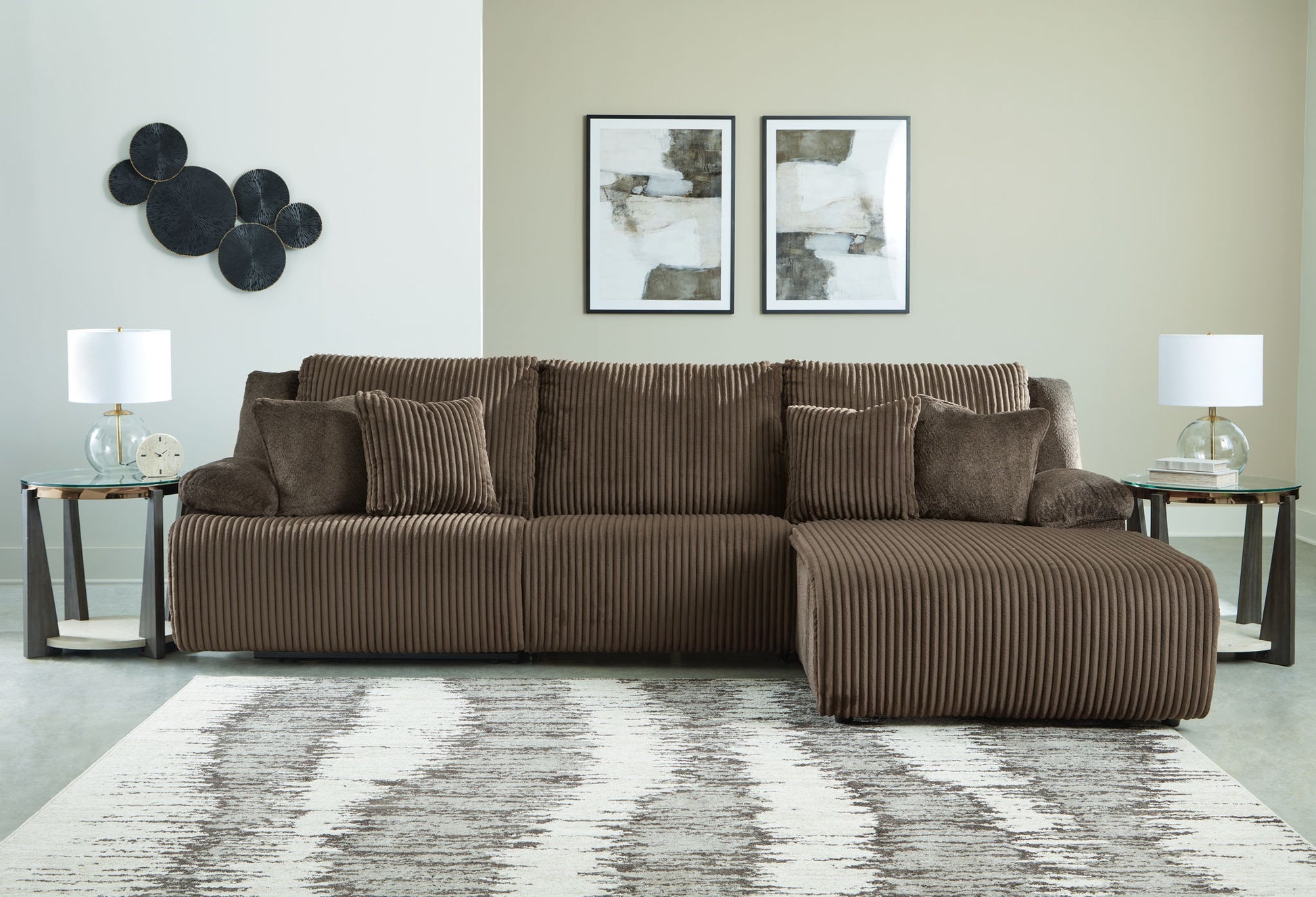 Top Tier - Reclining Sectional - Hornell Furniture Outlet