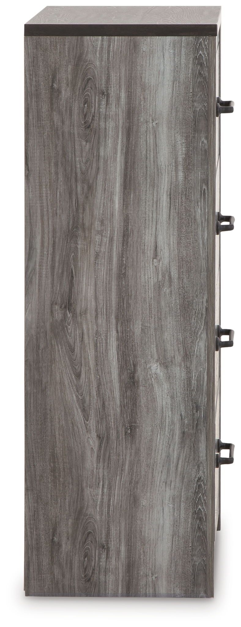 Bronyan - Dark Gray - Four Drawer Chest - Hornell Furniture Outlet
