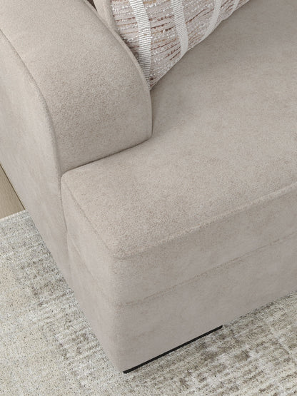 High Profile - Loveseat - Taupe - Hornell Furniture Outlet