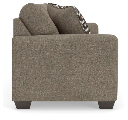 Triston - Peaks - Queen Sofa Sleeper - Suede - Hornell Furniture Outlet