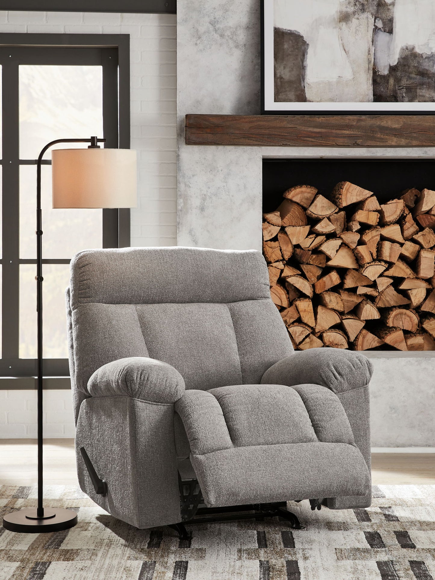 Hoyne Park - Rocker Recliner - Hornell Furniture Outlet