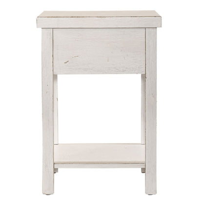 Modern Farmhouse - Drawer Chair Side Table - Hornell Furniture Outlet