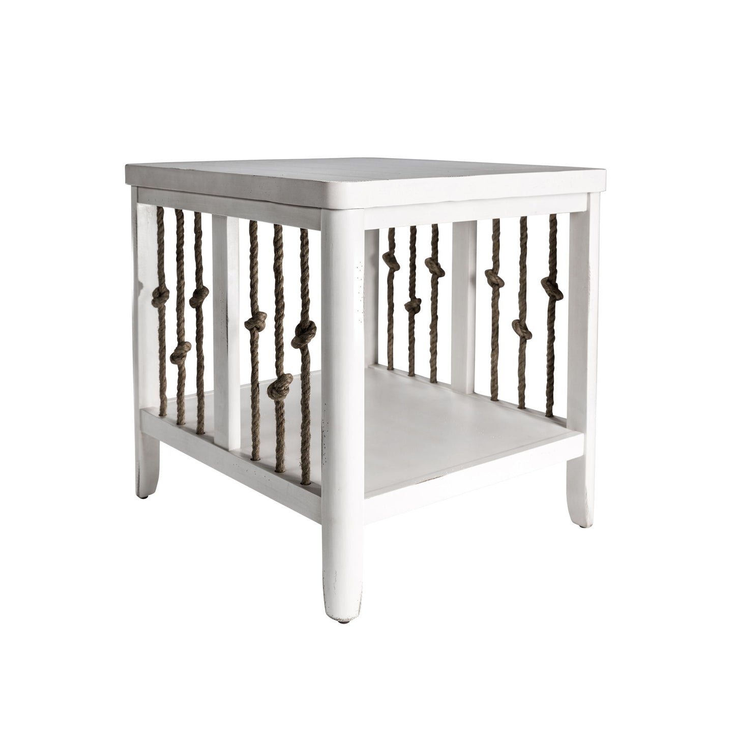 Dockside - End Table - White - Hornell Furniture Outlet