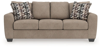 Triston - Peaks - Suede - Sofa - Hornell Furniture Outlet