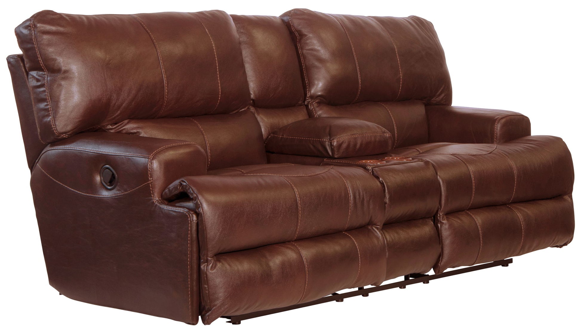 Wembley - Lay Flat Reclining Console Loveseat - Hornell Furniture Outlet