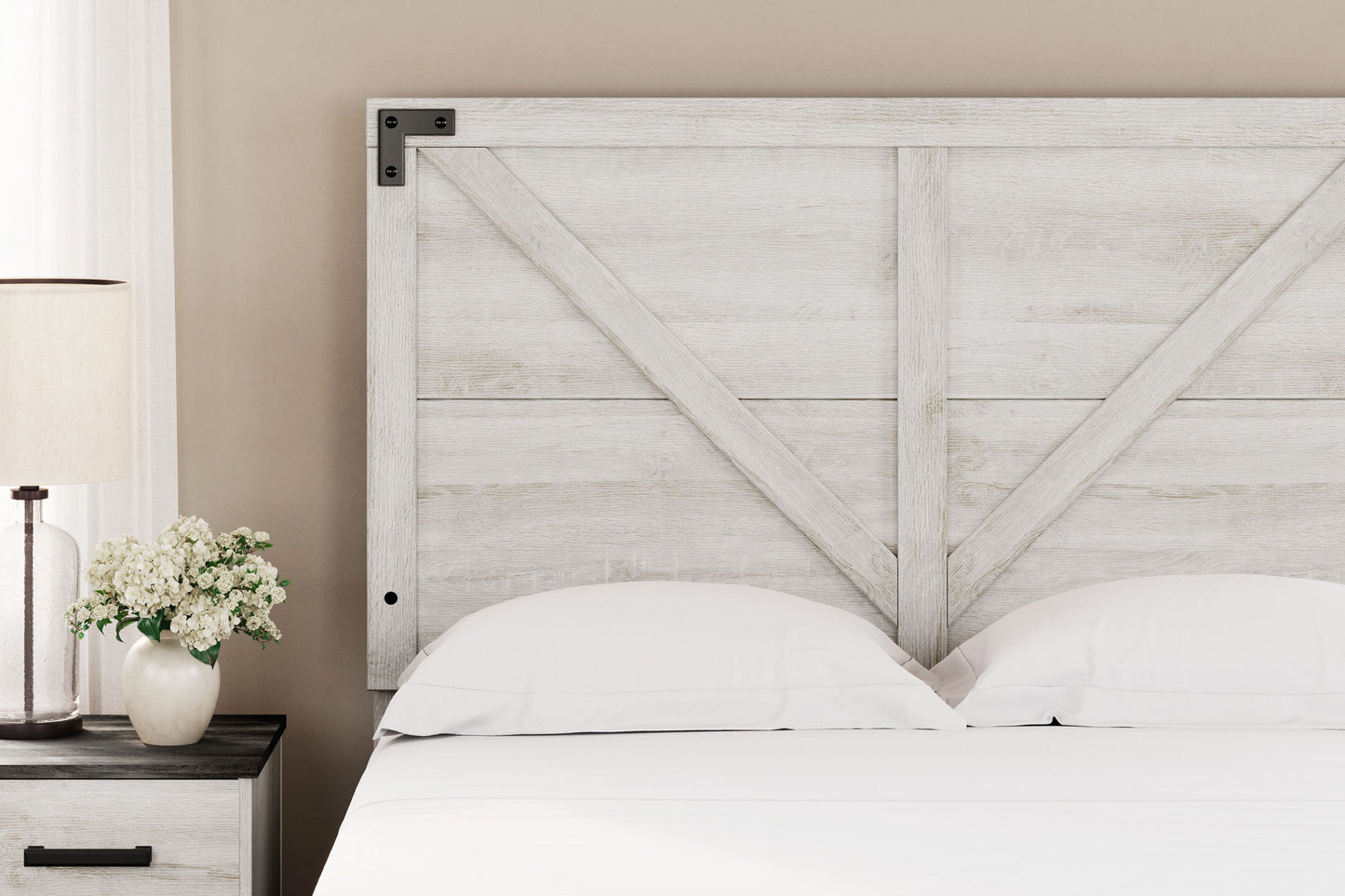 Shawburn - Crossbuck Panel Headboard - Hornell Furniture Outlet
