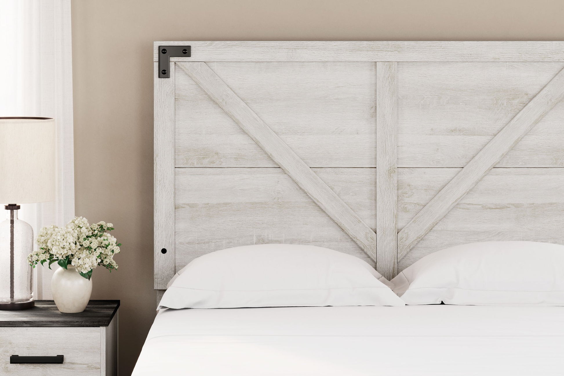 Shawburn - Crossbuck Panel Headboard - Hornell Furniture Outlet