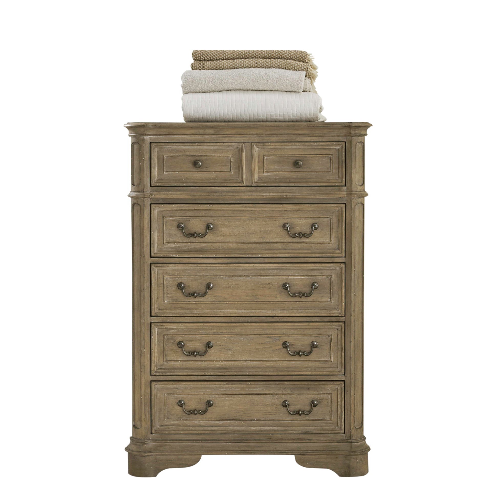 Magnolia Manor - 5 Drawer Chest - Hornell Furniture Outlet