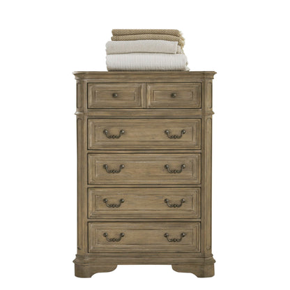 Magnolia Manor - 5 Drawer Chest - Hornell Furniture Outlet