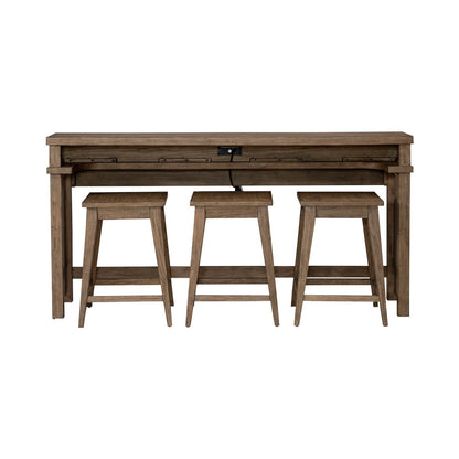 Pinebrook Ridge - 4 Piece Set - Light Brown - Hornell Furniture Outlet
