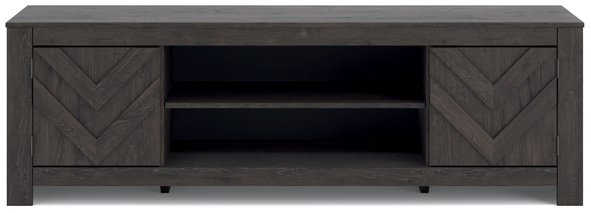 Cayboni - LG TV Stand With Fireplace Option - Hornell Furniture Outlet