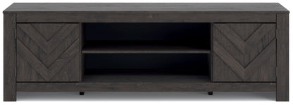 Cayboni - LG TV Stand With Fireplace Option - Hornell Furniture Outlet