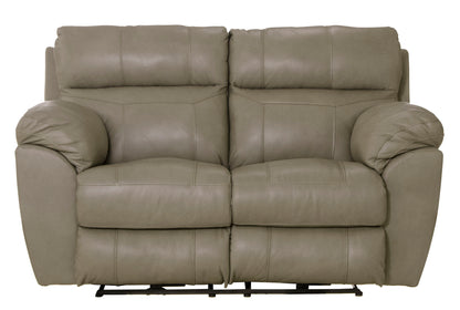 Costa - Power Lay Flat Reclining Loveseat - Hornell Furniture Outlet