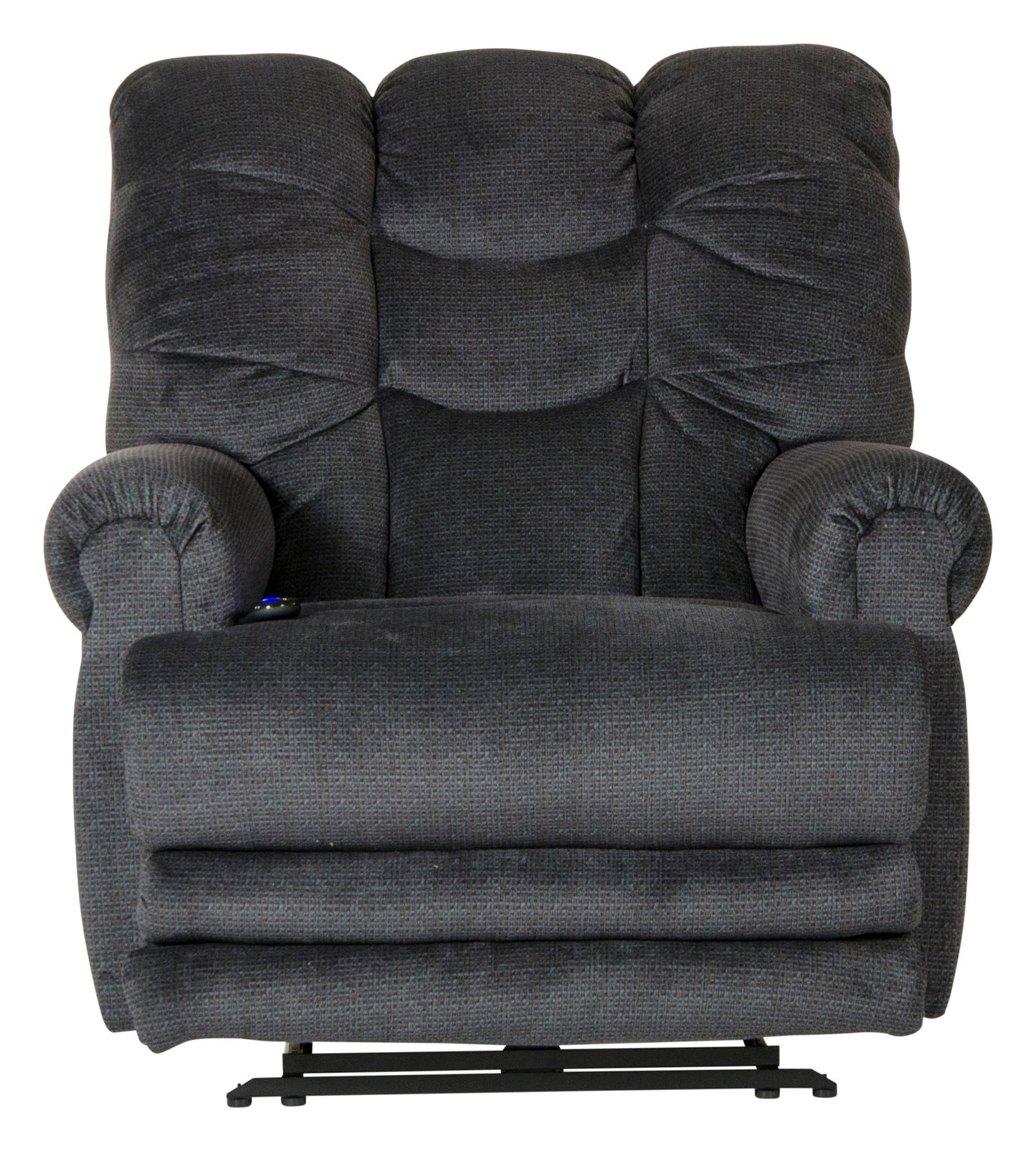 Malone - Power Lay Flat Recliner With Extended Ottoman - Hornell Furniture Outlet